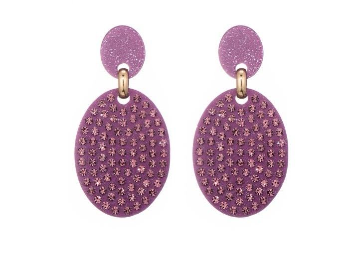 Oorbellen Mara Purple