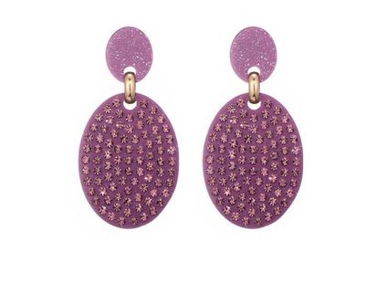 Oorbellen Mara Purple