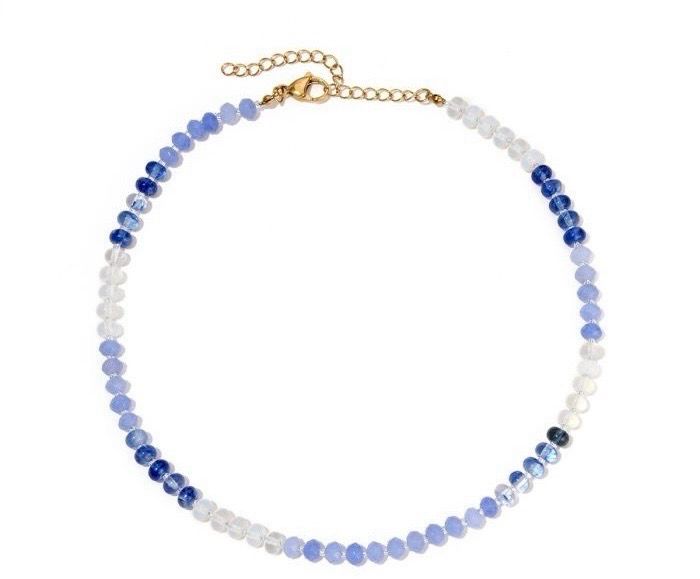 Ketting Jade blue