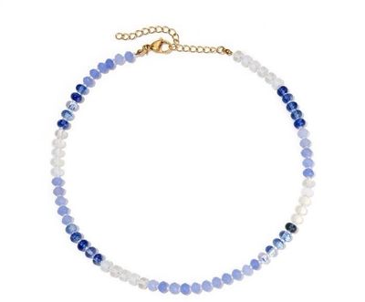 Ketting Jade blue