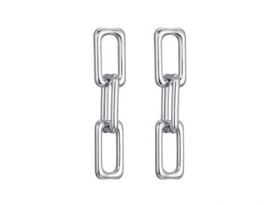 Oorbellen Ambra Silver