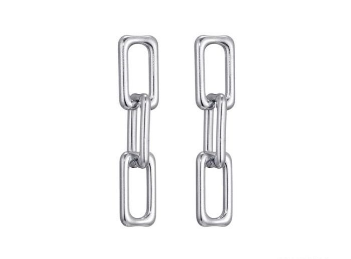 Oorbellen Ambra Silver