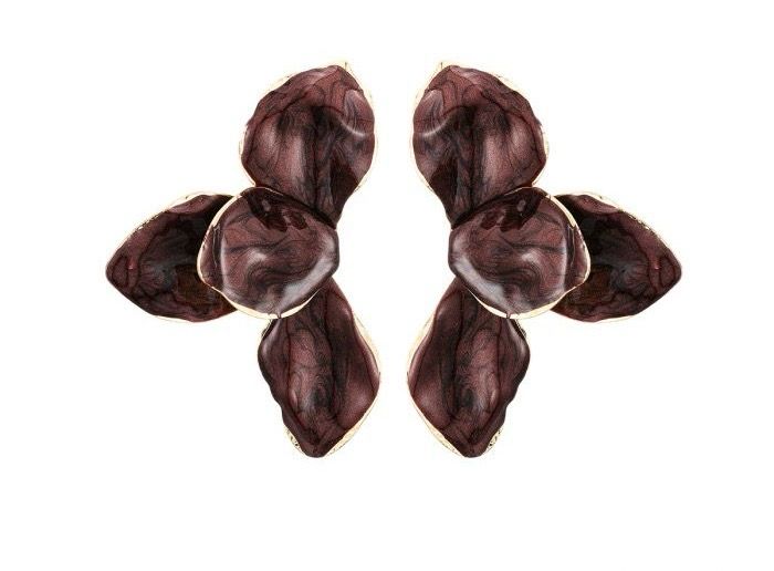 Oorbellen Ariana choco
