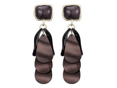 Oorbellen Adriana choco