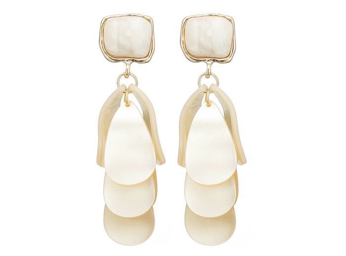 Oorbellen Adriana white
