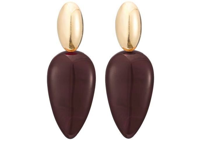 Oorbellen Aniek brown