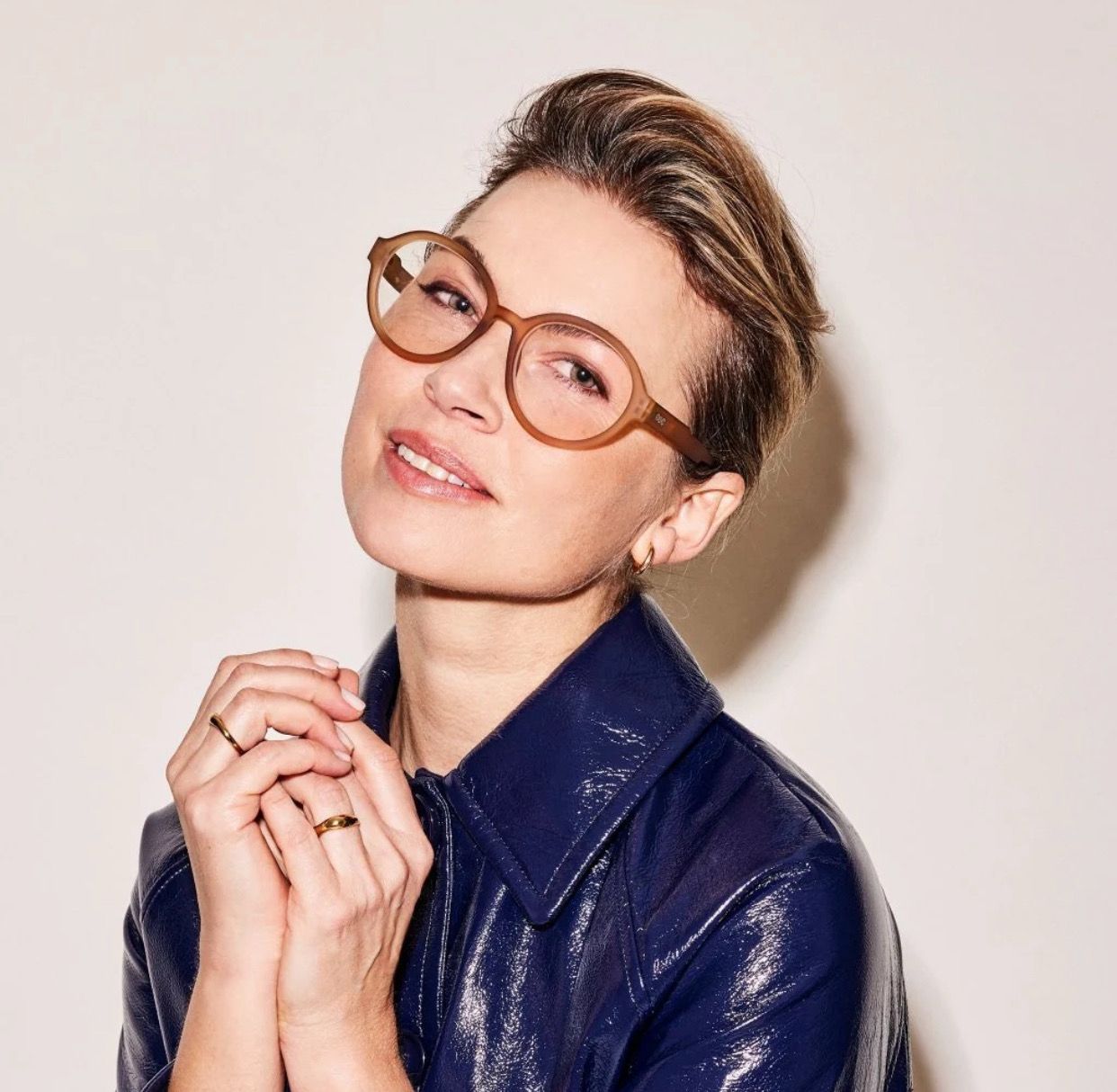 Leesbril Elle suède matte