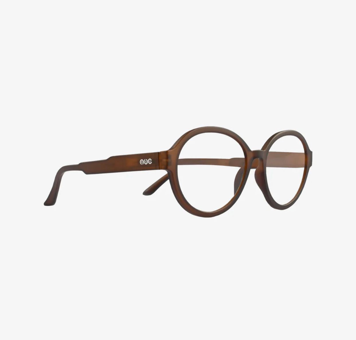Leesbril Elle dark brown matte
