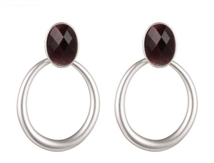 Oorbellen Maggy Bordeaux
