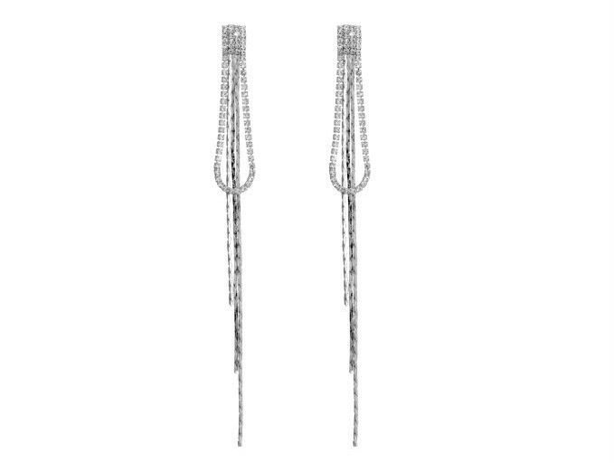 Oorbellen Ashley silver