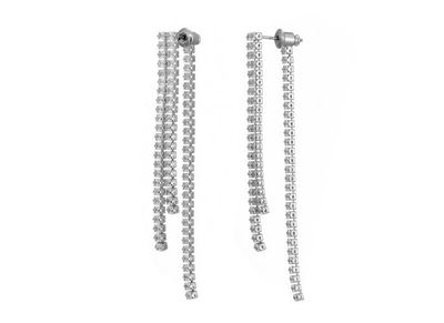 Oorbellen Aivey Silver
