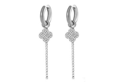 Oorbellen Carolina Silver