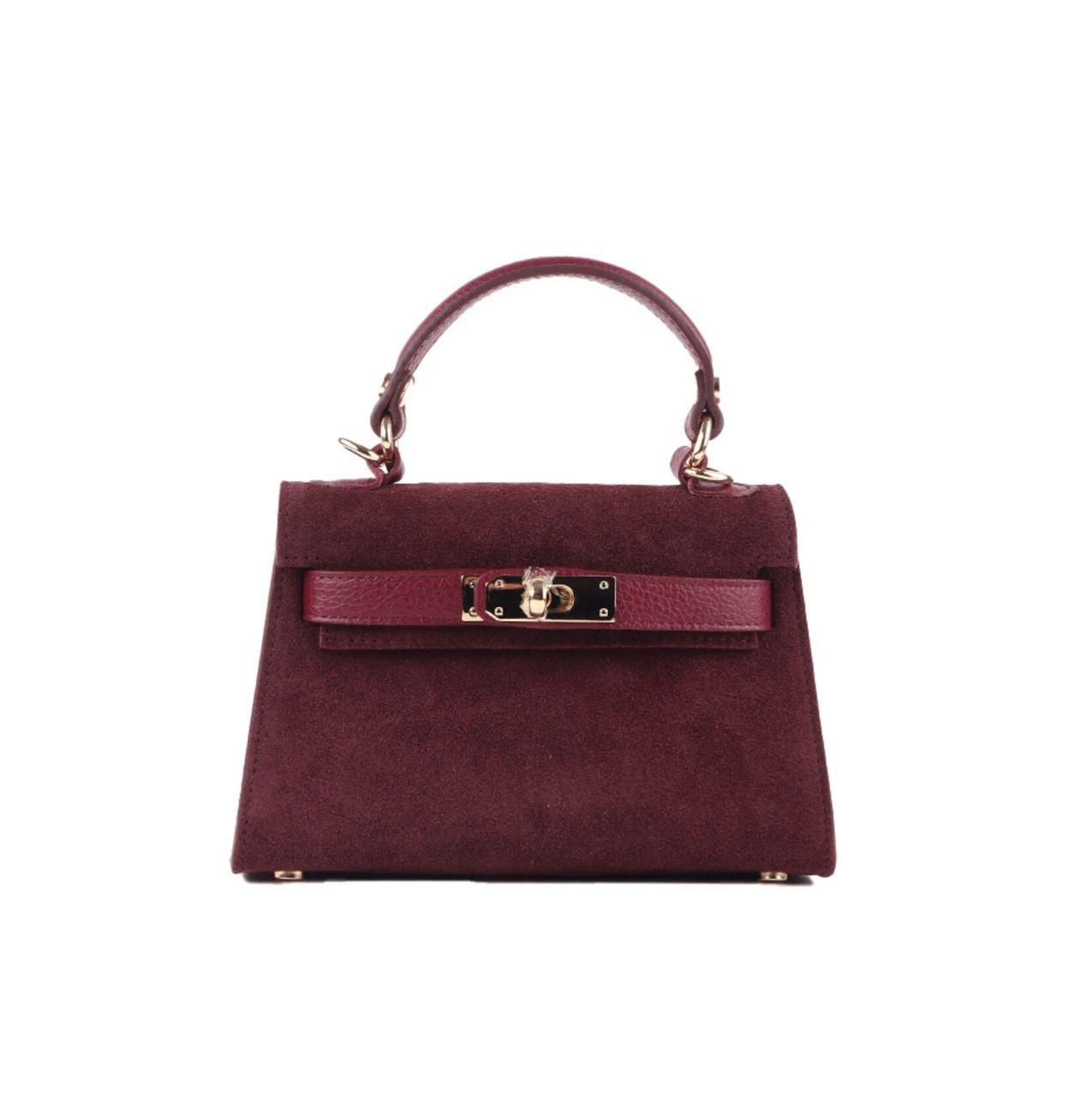 Handtas Charlotte Bordeaux
