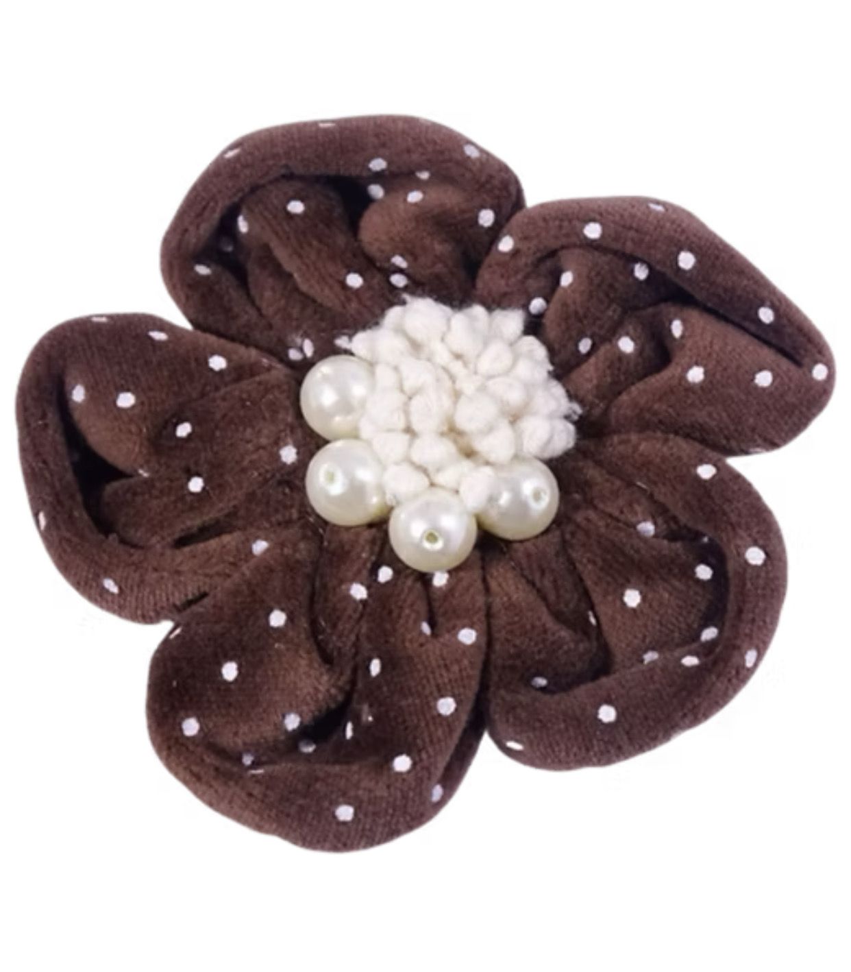 Broche Charlotte brown