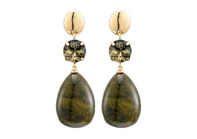 Oorbellen Babet kaki