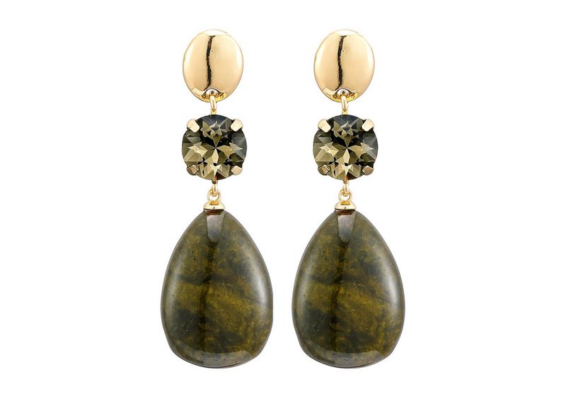 Oorbellen Babet kaki