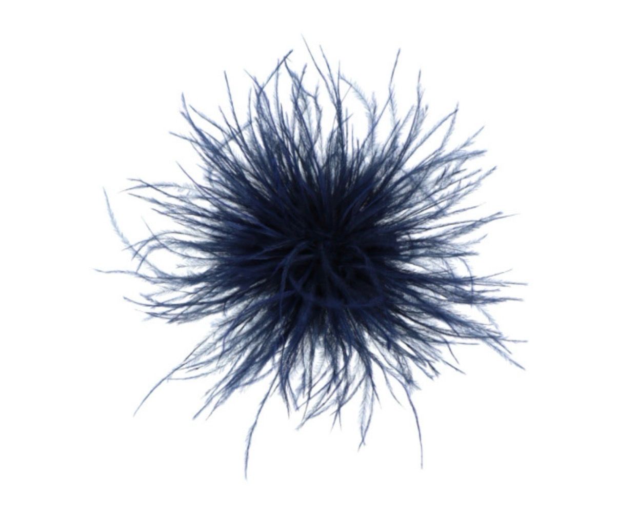 Broche veren marine blauw