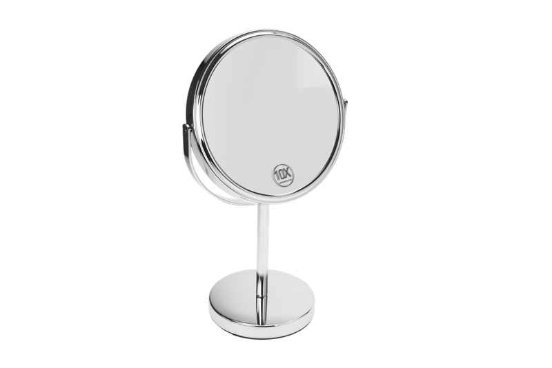 Vergrootspiegel metaal 10x