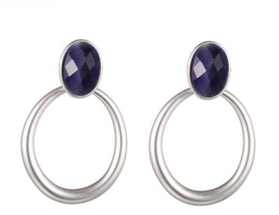 Oorbellen Maggy purple