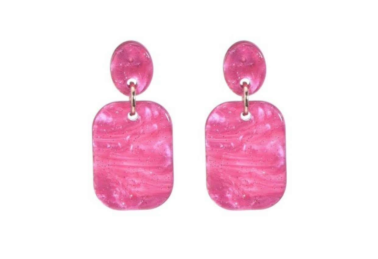 Oorbellen Maud fushia