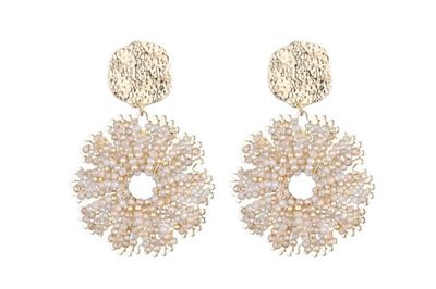 Oorbellen Bodil beige