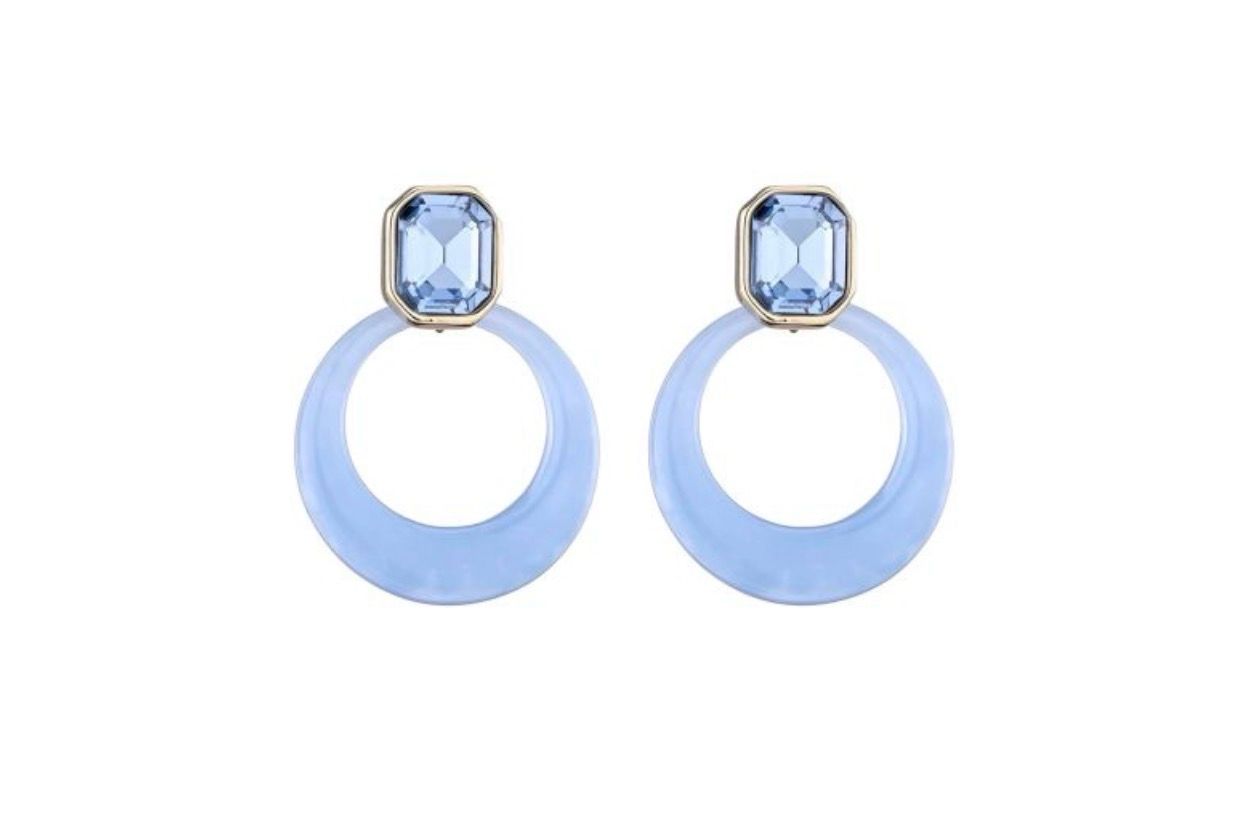 Oorbellen Claire blue