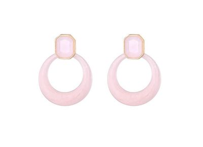 Oorbellen Claire roze