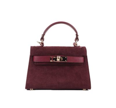 Handtas Charlotte Bordeaux