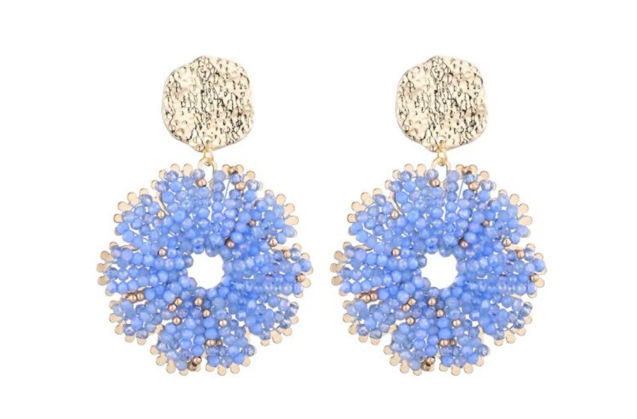 Oorbellen Bodil blue