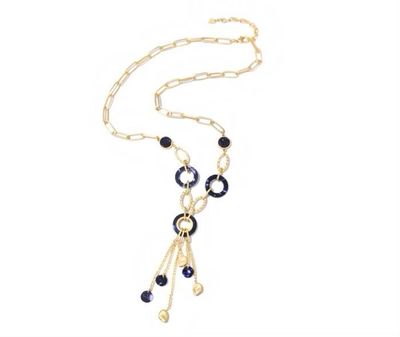 Ketting Luna blue