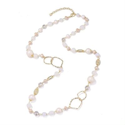 Ketting Liza beige