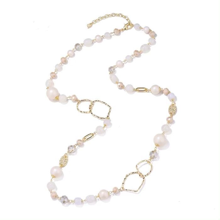 Ketting Liza beige