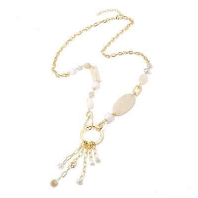 Ketting Moon beige