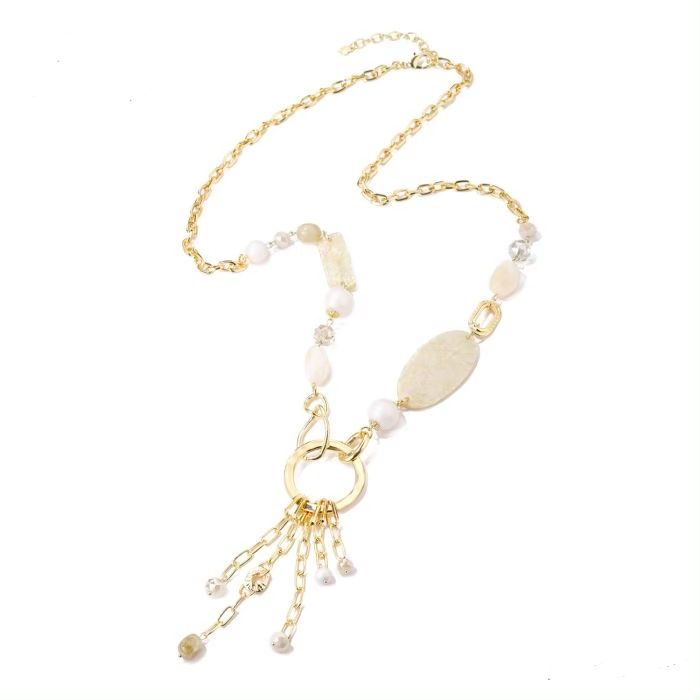 Ketting Moon beige