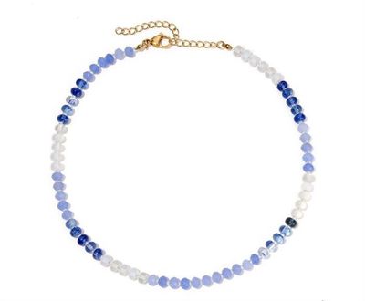 Ketting Jade blue