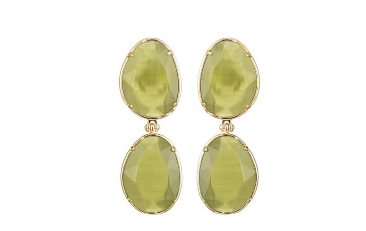 Oorbellen Jessy kiwi