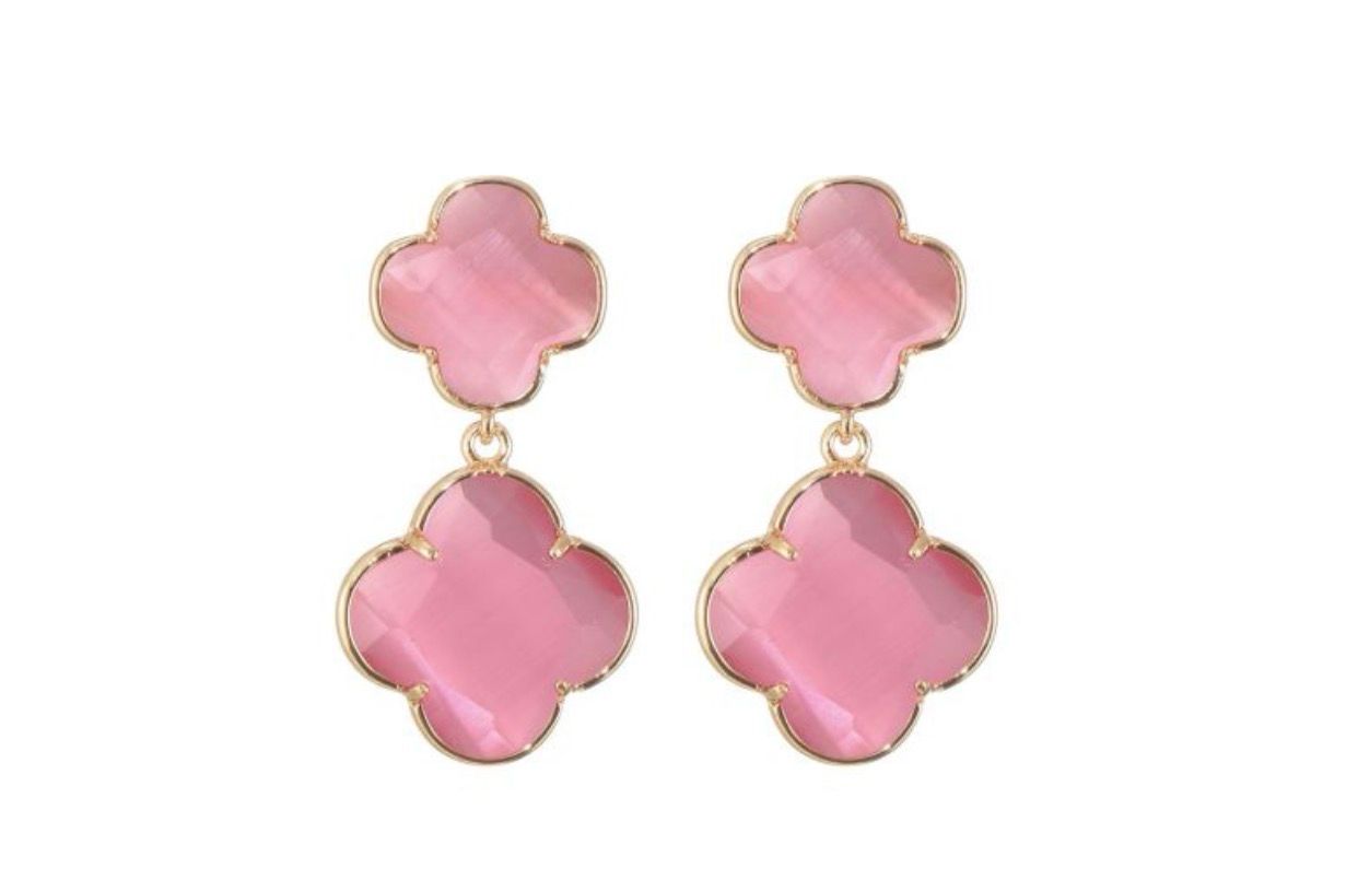 Oorbellen Jessie pink