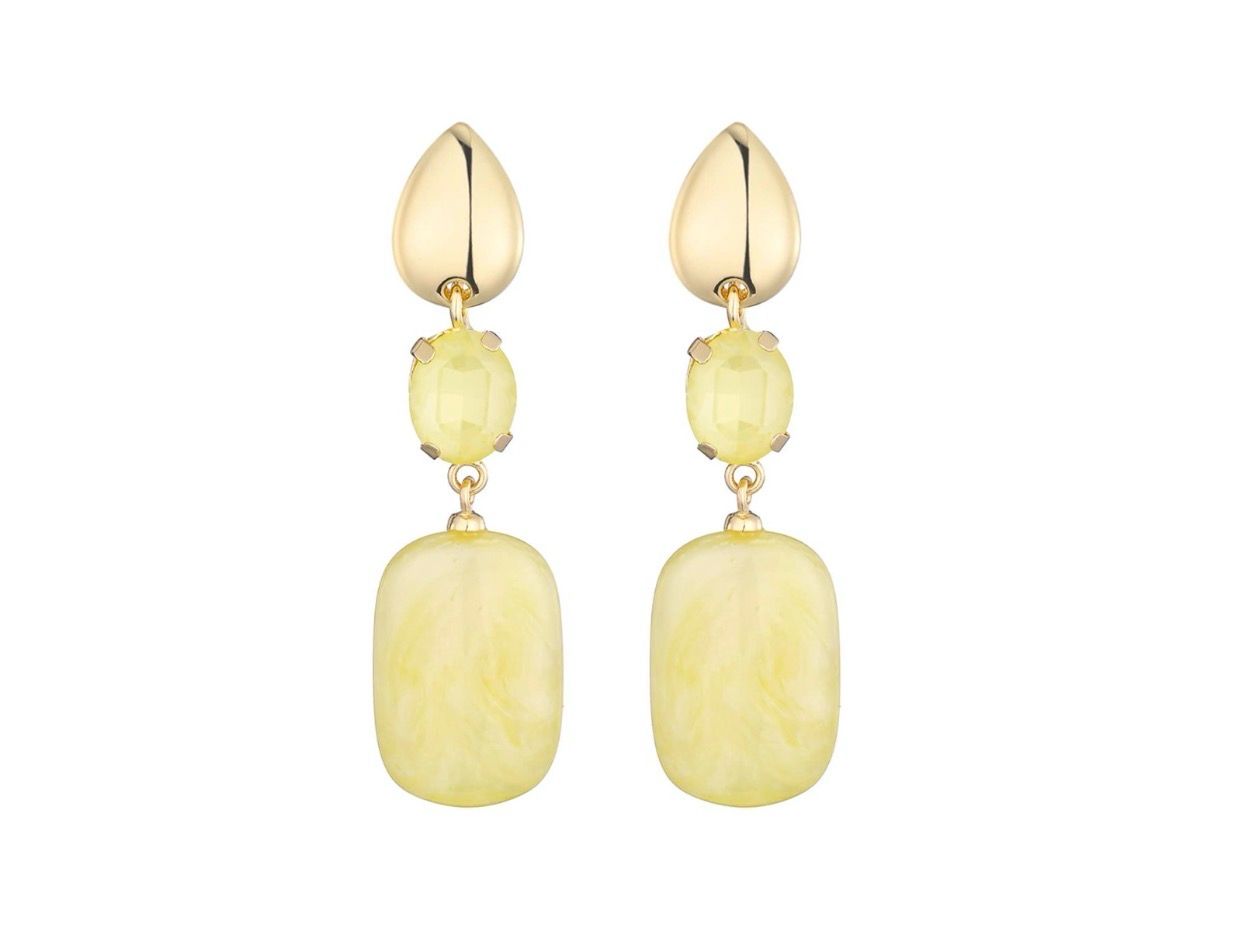 Oorbellen Seli yellow