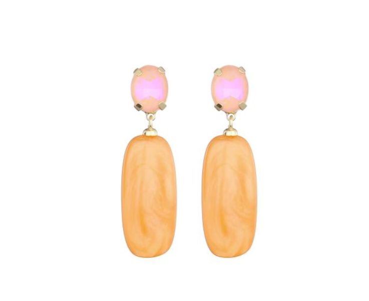 Oorbellen Skyla orange