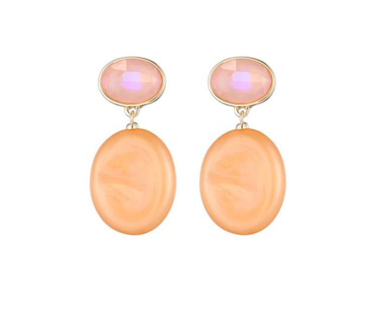 Oorbellen Amalia orange
