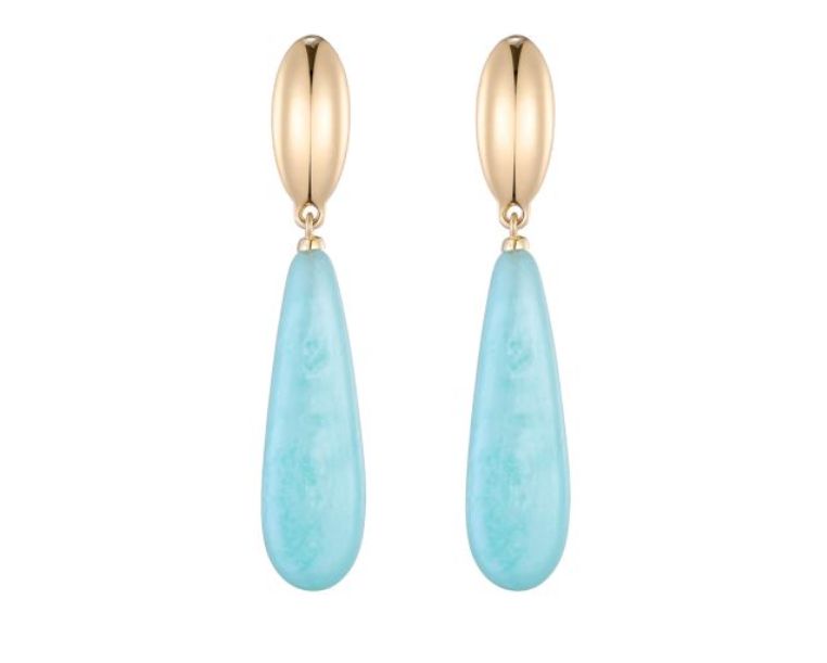Oorbellen Starya turquoise