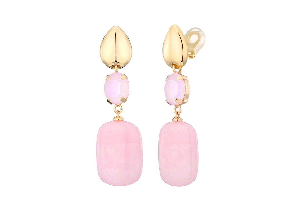 Oorclips Seli pink