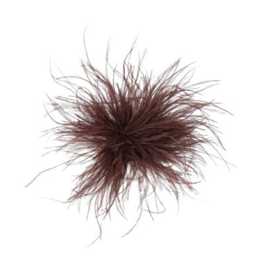 Broche veren bruin