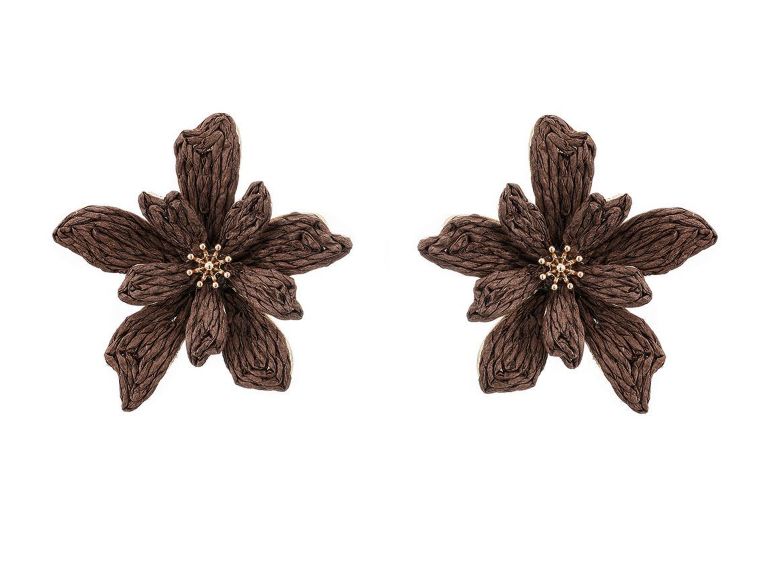 Oorbellen Elly choco