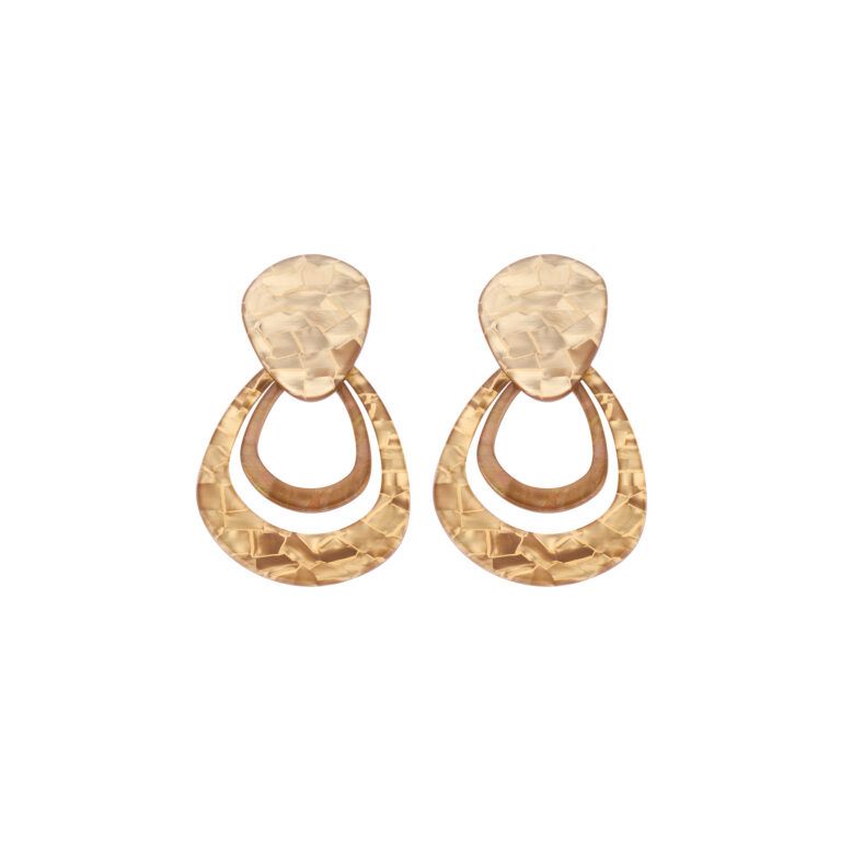 Oorbelen Kondo beige