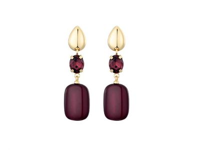 Oorbellen Seli bordeaux