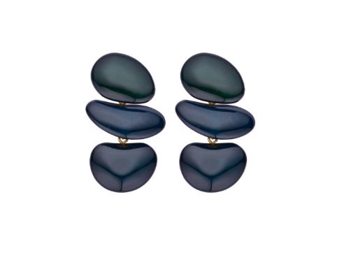 Oorbellen Kiel dark blue