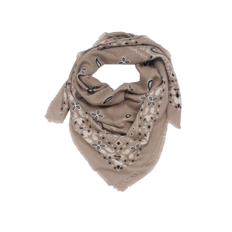Sjaal Lia taupe