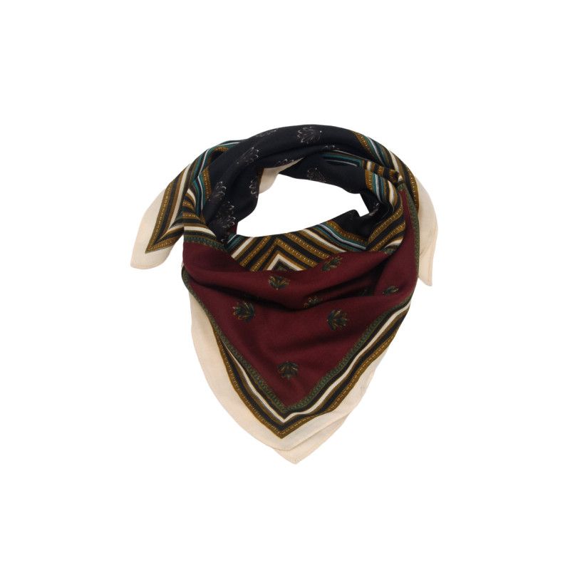 Sjaal Ilone bordeaux