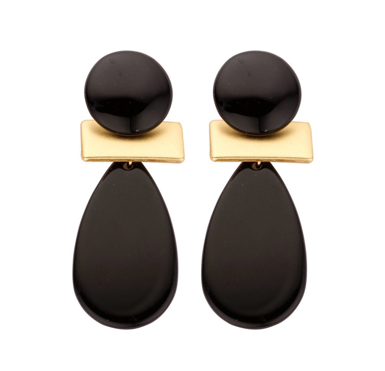 Oorbellen Alice black
